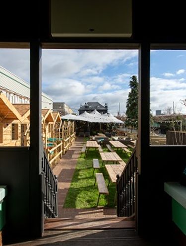 North London pub gardens