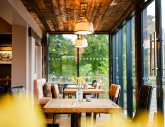 Dining area at The Bear, Oxshott