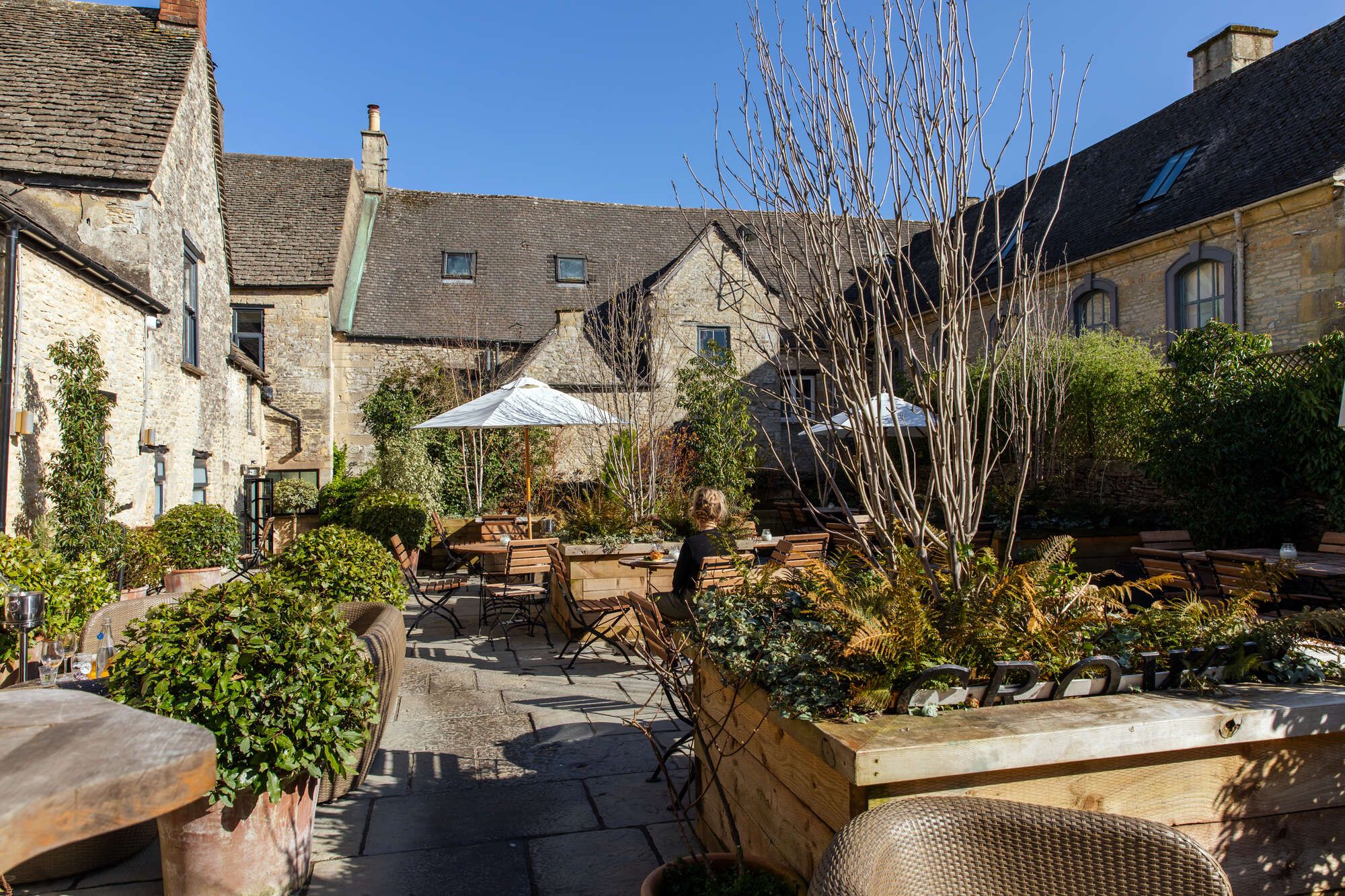 Best pub beer garden in Minchinhampton