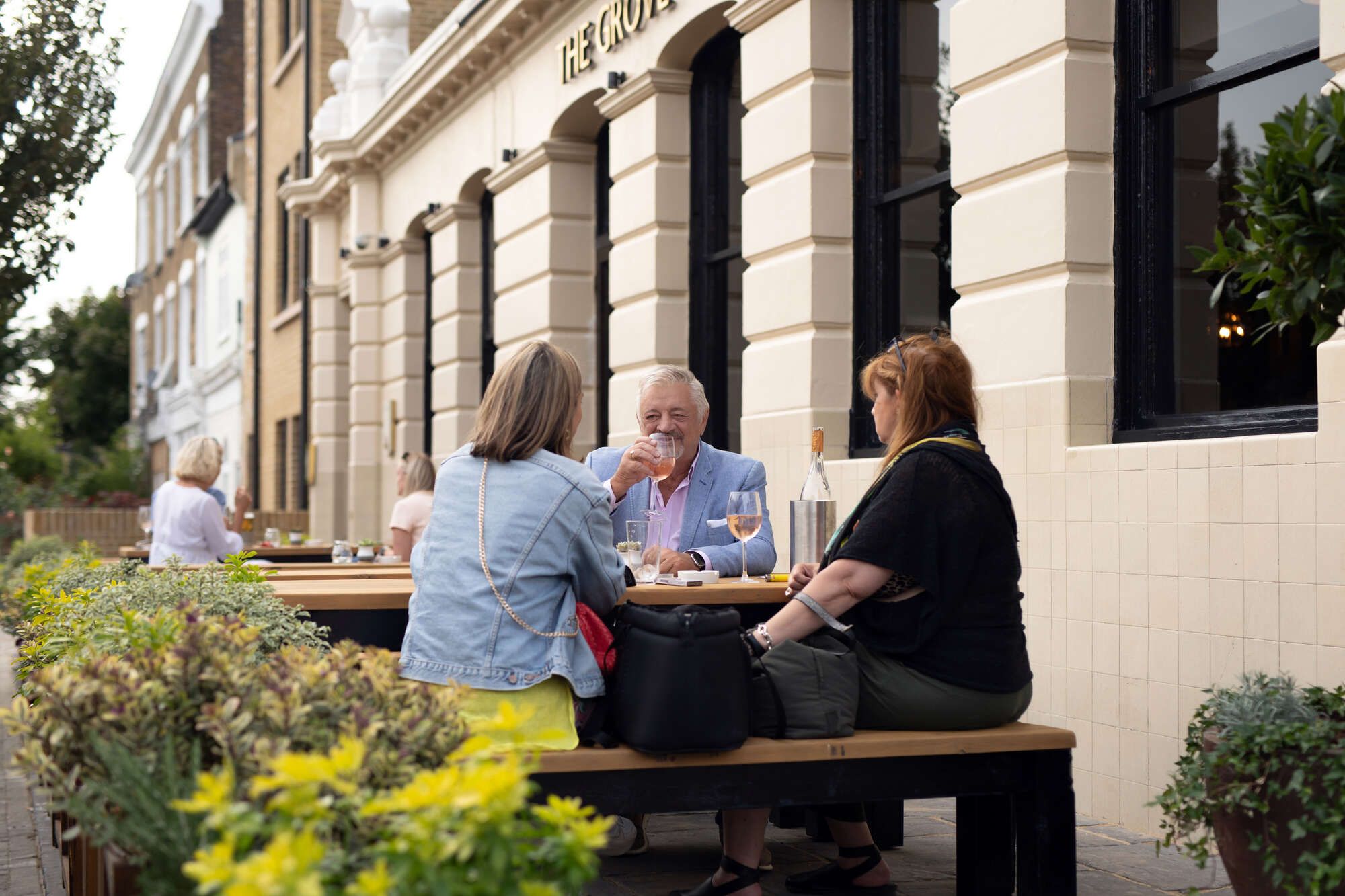 Terrace at the Grove in Balham