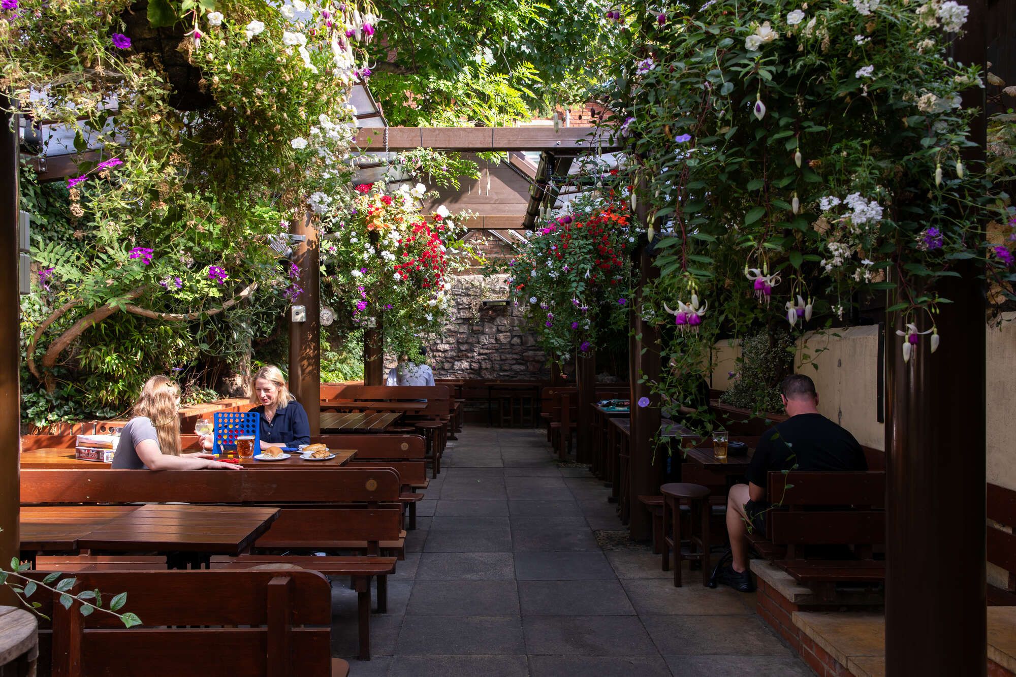 Pub gardens in Bristol