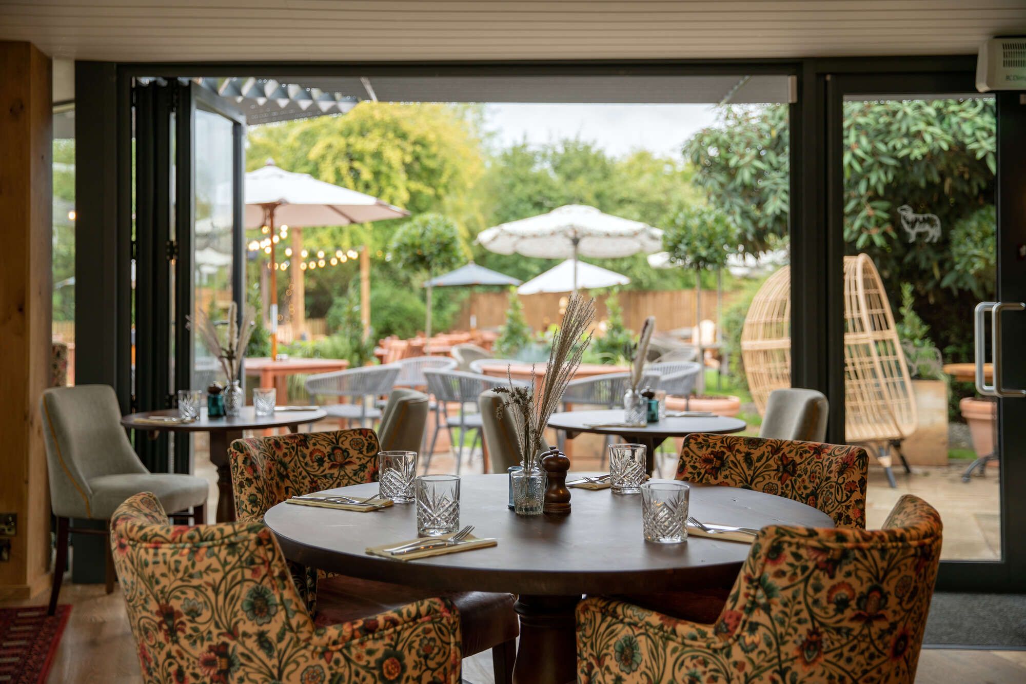 Cosy interiors of Merlin's Cave, Chalfont St Giles