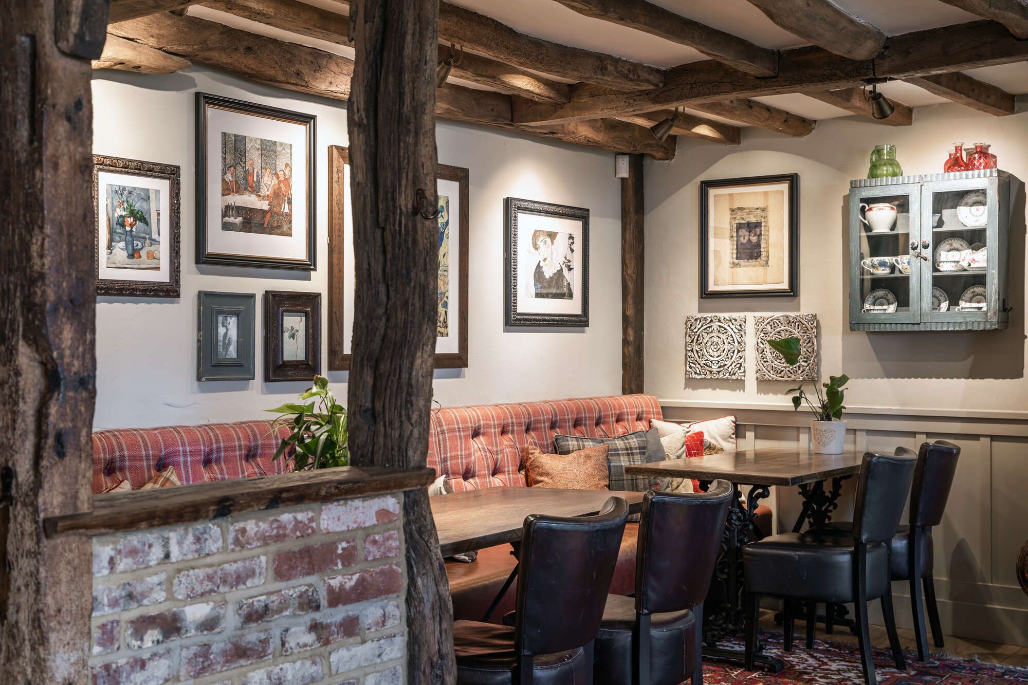 Cosy corners at the Onslow Arms