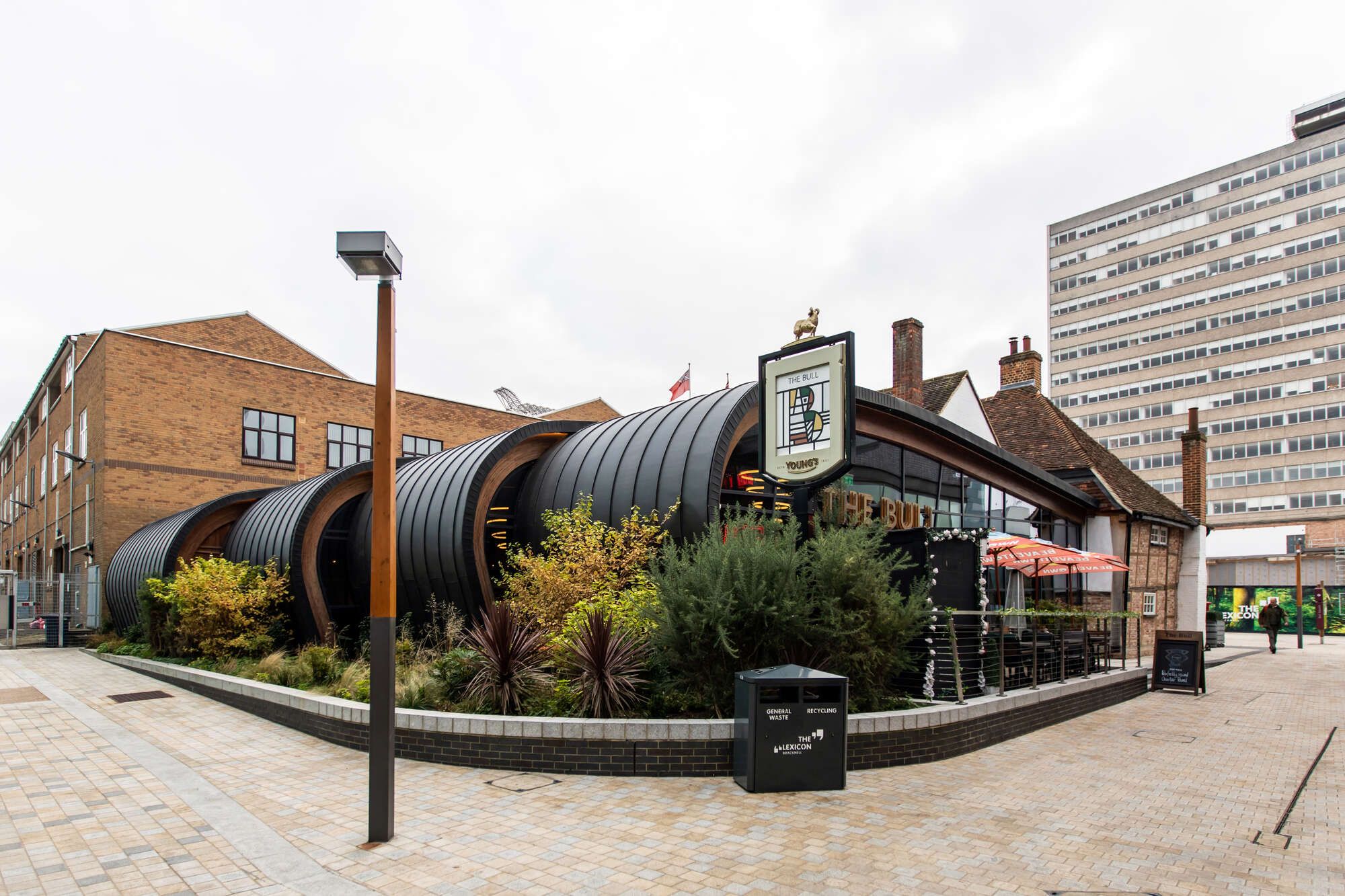 Exterior of the Bull, Bracknell