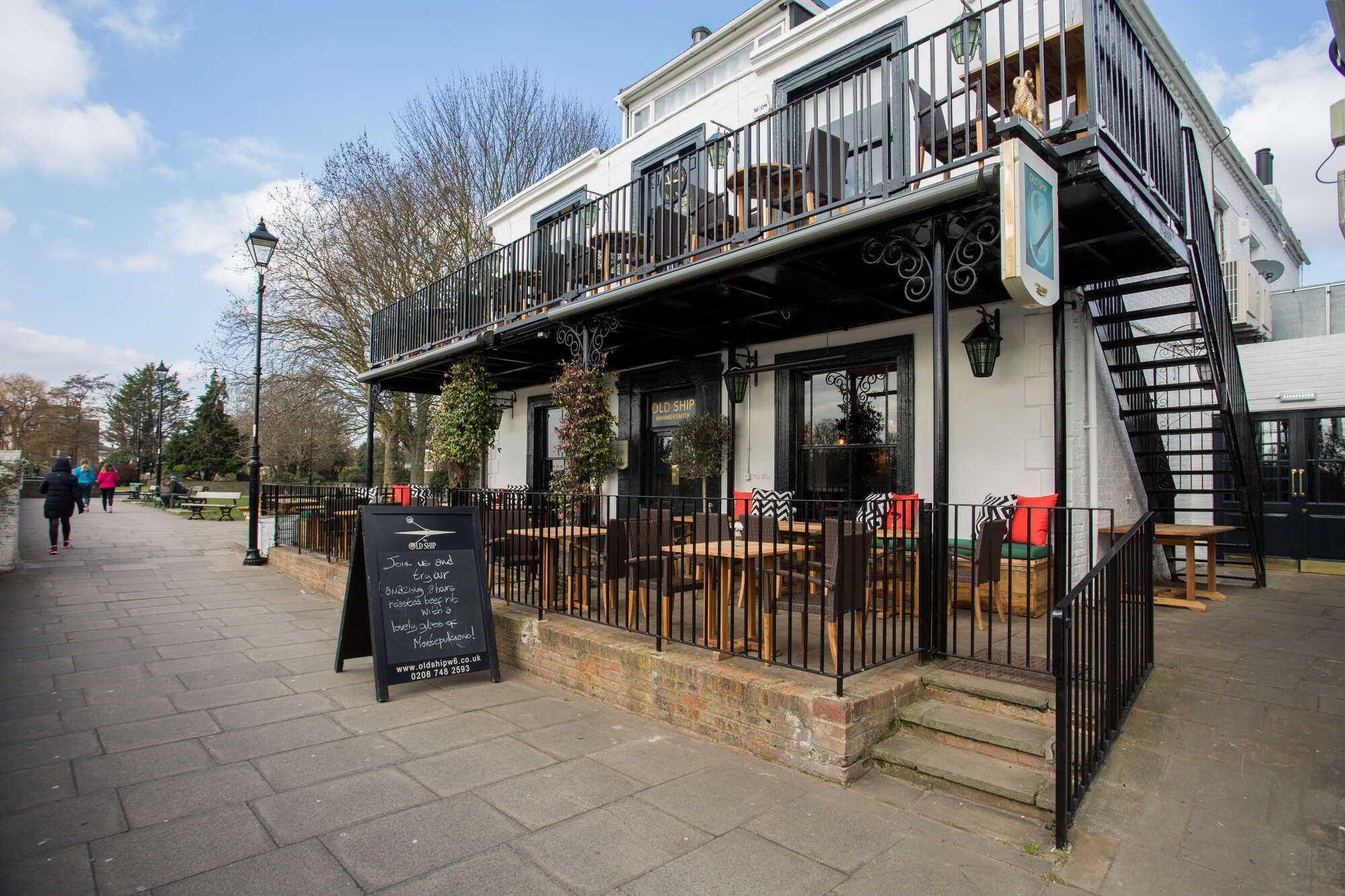 Exterior of the Old Ship in Hammersmith